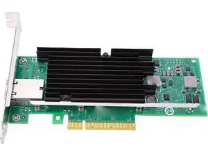 LICAEVEY 10Gb PCIe Network Card, Single RJ45 Port Ethernet Adapter with X540 T1 Controller Chip and Intelligent Offload Technology, for VMware Servers and Data Centers LICAEVEY 10Gb PCIe Network Card, Single RJ45 Port Ethernet Adapter with X540 T1 Controller Chip and Intelligent Offload Technology, for VMware Servers and Data Centers