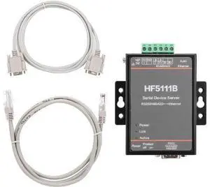 HF5111B Industrial Serial Server 3 in 1 RS232 RS485 RS422 to Ethernet Converter High Speed Data Transmission Device for Factory Automation and SCADA Systems HF5111B Industrial Serial Server 3 in 1 RS232 RS485 RS422 to Ethernet Converter High Speed Data Transmission Device for Factory Automation and SCADA Systems