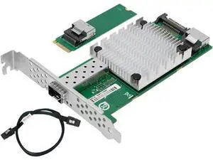 10Gbps Fiber Networking Card to SFP+ 82599 Chip Single Port 10GbE Fiber Module Networking Card for Desktop 10Gbps Fiber Networking Card to SFP+ 82599 Chip Single Port 10GbE Fiber Module Networking Card for Desktop