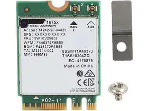 Wireless Card, Supports Wi Fi 6e Three Frequencies, PCB Circuitry Module Board for Windows 10 11, Linux, Chrome OS Wireless Card, Supports Wi Fi 6e Three Frequencies, PCB Circuitry Module Board for Windows 10 11, Linux, Chrome OS