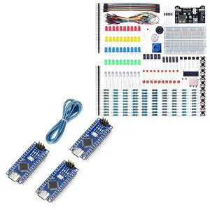 ELEGOO USB-C Nano Boards and 235pcs Fun Kit Electronics Project Bundle ELEGOO USB-C Nano Boards and 235pcs Fun Kit Electronics Project Bundle