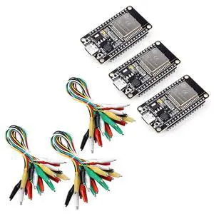 ELEGOO Alligator Clip Test Leads with ESP32 Boards STEM Project Bundle ELEGOO Alligator Clip Test Leads with ESP32 Boards STEM Project Bundle