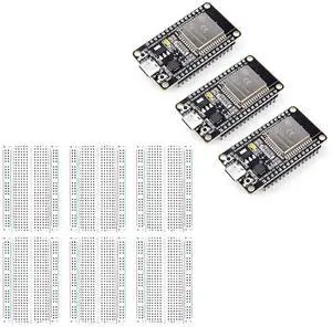 ELEGOO 6pcs 400-Point Breadboards and ESP32 Boards STEM Project Bundle ELEGOO 6pcs 400-Point Breadboards and ESP32 Boards STEM Project Bundle