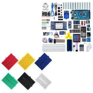 ELEGOO Mini Breadboard Kit and MEGA R3 Starter Kit STEM Project Bundle ELEGOO Mini Breadboard Kit and MEGA R3 Starter Kit STEM Project Bundle