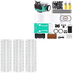 ELEGOO 830-Point Breadboard Kit with Owl Robot Kit STEM Project Bundle ELEGOO 830-Point Breadboard Kit with Owl Robot Kit STEM Project Bundle