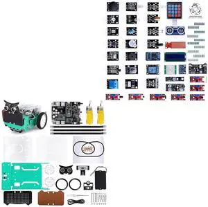 ELEGOO Owl Smart Robot Car Kit and 37-in-1 Sensor Module Kit Bundle ELEGOO Owl Smart Robot Car Kit and 37-in-1 Sensor Module Kit Bundle