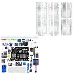 ELEGOO UNO R4 WiFi Starter Kit and 4PC Breadboard Kit Bundle for STEM ELEGOO UNO R4 WiFi Starter Kit and 4PC Breadboard Kit Bundle for STEM