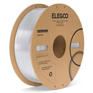 ELEGOO PC 3D Printer Filament 1.75mm Transparent 1KG ELEGOO PC 3D Printer Filament 1.75mm Transparent 1KG