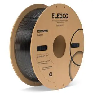 ELEGOO PC 3D Printer Filament 1.75mm Clear Black 1KG ELEGOO PC 3D Printer Filament 1.75mm Clear Black 1KG