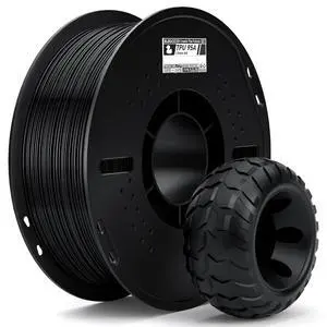ELEGOO TPU 3D Printer Filament 1.75mm 95A Flexible Black 1KG ELEGOO TPU 3D Printer Filament 1.75mm 95A Flexible Black 1KG
