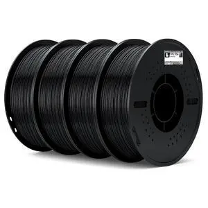 ELEGOO TPU 3D Printer Filament 1.75mm Black 4KG 95A Flexible ELEGOO TPU 3D Printer Filament 1.75mm Black 4KG 95A Flexible