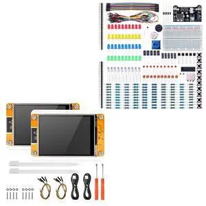 ELEGOO ESP-32 Touch Screen 2-Pack and 235pcs Fun Kit STEM Project Bundle ELEGOO ESP-32 Touch Screen 2-Pack and 235pcs Fun Kit STEM Project Bundle