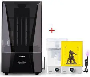 ELEGOO Saturn 3 Ultra MSLA 3D Printer and ELEGOO Mercury XS Bundle Wash and Cure Station ELEGOO Saturn 3 Ultra MSLA 3D Printer and ELEGOO Mercury XS Bundle Wash and Cure Station