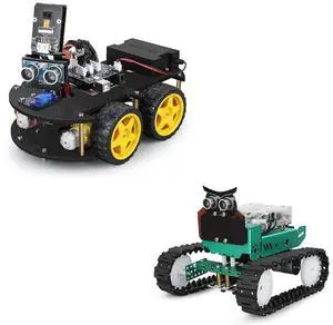 ELEGOO UNO R3 Project Smart Robot Car Kit V4 & ELEGOO Owl Smart Robotic Car Kit V2.0 ELEGOO UNO R3 Project Smart Robot Car Kit V4 & ELEGOO Owl Smart Robotic Car Kit V2.0