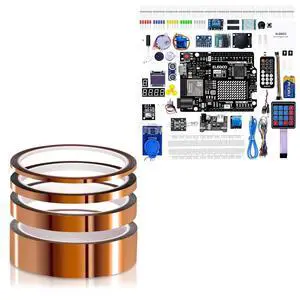 ELEGOO High Temp Tape Kit and UNO R4 WiFi Kit Bundle for STEM Projects ELEGOO High Temp Tape Kit and UNO R4 WiFi Kit Bundle for STEM Projects