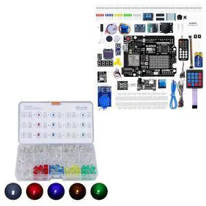 ELEGOO 600pcs LED Kit with UNO R4 WiFi Kit Electronics Project Bundle ELEGOO 600pcs LED Kit with UNO R4 WiFi Kit Electronics Project Bundle
