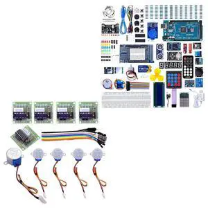 ELEGOO Stepper Kit with MEGA R3 Starter Kit Electronics Project Bundle ELEGOO Stepper Kit with MEGA R3 Starter Kit Electronics Project Bundle