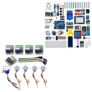 ELEGOO Stepper Kit with UNO R3 Complete Kit Electronics Project Bundle ELEGOO Stepper Kit with UNO R3 Complete Kit Electronics Project Bundle