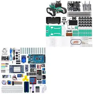 ELEGOO MEGA R3 Starter Kit and OwlBot V2 Robot Kit STEM Project Bundle ELEGOO MEGA R3 Starter Kit and OwlBot V2 Robot Kit STEM Project Bundle