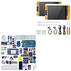 ELEGOO MEGA R3 Starter Kit with ESP32 Screens Bundle for STEM Projects ELEGOO MEGA R3 Starter Kit with ESP32 Screens Bundle for STEM Projects