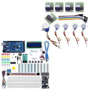 ELEGOO MEGA R3 Starter Kit and Stepper Motor Driver Kit Bundle for STEM ELEGOO MEGA R3 Starter Kit and Stepper Motor Driver Kit Bundle for STEM