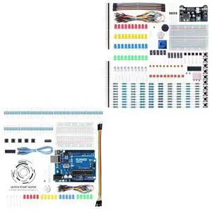 ELEGOO UNO Basic Starter Kit and 235-Piece Electronics Bundle for STEM ELEGOO UNO Basic Starter Kit and 235-Piece Electronics Bundle for STEM