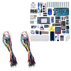 130pcs Jumper Wires and MEGA R3 Starter Kit STEM Project Bundle 130pcs Jumper Wires and MEGA R3 Starter Kit STEM Project Bundle