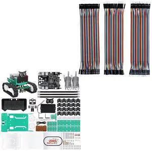 OwlBot V2 Robot Kit and 120pcs Dupont Wires STEM Project Bundle OwlBot V2 Robot Kit and 120pcs Dupont Wires STEM Project Bundle