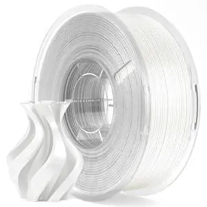 Silk PLA 3D Printer Filament 1.75mm White 1KG Silk PLA 3D Printer Filament 1.75mm White 1KG