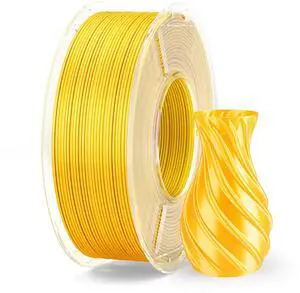 Silk PLA 3D Printer Filament 1.75mm Gold 250g Silk PLA 3D Printer Filament 1.75mm Gold 250g