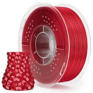 Silk PLA 3D Printer Filament 1.75mm True Red 1KG Silk PLA 3D Printer Filament 1.75mm True Red 1KG