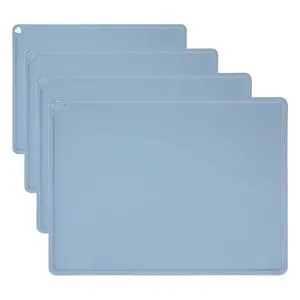 Silicone Mat 400 × 300mm, Perfect for Paint Clay Play Dough Mat, DIY Arts and Crafts - Protect Work Surface forMars, Saturn, Photon SLA LCD DLP 3D Resin Printers Accessories (Pack of 4) Silicone Mat 400 × 300mm, Perfect for Paint Clay Play Dough Mat, DIY Arts and Crafts - Protect Work Surface forMars, Saturn, Photon SLA LCD DLP 3D Resin Printers Accessories (Pack of 4)