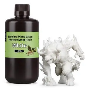 Standard Plant-Based 3D Printer Resin White 1000g Standard Plant-Based 3D Printer Resin White 1000g