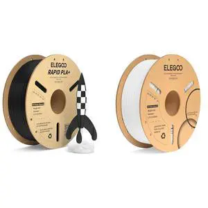 1.75mm Rapid PLA Plus Filament Black 1KG & White 1KG 1.75mm Rapid PLA Plus Filament Black 1KG & White 1KG