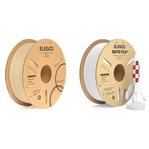 PLA+ Filament Beige 1KG & Rapid PLA+ Filament White 1KG PLA+ Filament Beige 1KG & Rapid PLA+ Filament White 1KG