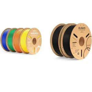 Rapid PETG Filament Bundle 4KG & PLA Plus Filament Black 2KG Rapid PETG Filament Bundle 4KG & PLA Plus Filament Black 2KG