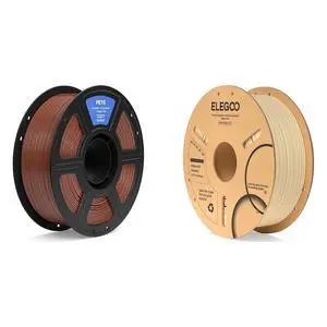 1.75mm PETG Filament Brown 1KG & PLA Filament Beige 1KG 1.75mm PETG Filament Brown 1KG & PLA Filament Beige 1KG