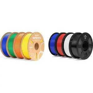 Rapid PETG Filament 4-Color 4KG & PLA Filament 4-Color 4KG Rapid PETG Filament 4-Color 4KG & PLA Filament 4-Color 4KG