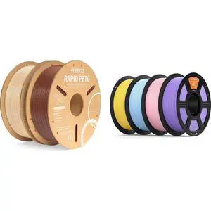 1.75mm PETG Filament Beige&Brown 2KG & PLA Filament 4Color 4KG 1.75mm PETG Filament Beige&Brown 2KG & PLA Filament 4Color 4KG