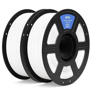 PETG 3D Printer Filament 1.75mm White 2KG PETG 3D Printer Filament 1.75mm White 2KG