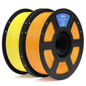 PETG 3D Printer Filament 1.75mm Yellow & Orange 2KG PETG 3D Printer Filament 1.75mm Yellow & Orange 2KG