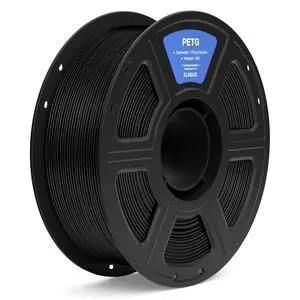 PETG 3D Printer Filament 1.75mm Black 1KG PETG 3D Printer Filament 1.75mm Black 1KG