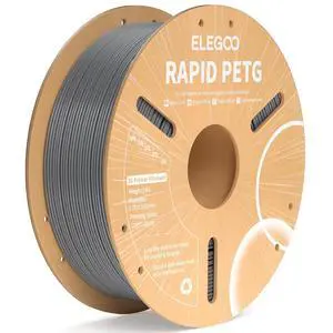 Rapid PETG Filament 1.75mm Space Gray 1KG, High Speed 600mm/s 3D Printer Filament Dimensional Accuracy +/- 0.02 mm, 1kg Cardboard Spool(2.2lbs) Fits for Most FDM 3D Printers Rapid PETG Filament 1.75mm Space Gray 1KG, High Speed 600mm/s 3D Printer Filament Dimensional Accuracy +/- 0.02 mm, 1kg Cardboard Spool(2.2lbs) Fits for Most FDM 3D Printers