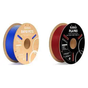 1.75mm Rapid PETG Filament Blue 1KG & PLA Burgundy Red 1KG 1.75mm Rapid PETG Filament Blue 1KG & PLA Burgundy Red 1KG