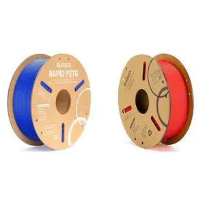 1.75mm Rapid PETG Filament Blue 1KG & PLA Filament Red 1KG 1.75mm Rapid PETG Filament Blue 1KG & PLA Filament Red 1KG