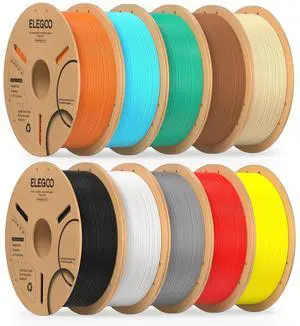 PLA 3D Printer Filament 1.75mm Bundle Multicolors 10KG PLA 3D Printer Filament 1.75mm Bundle Multicolors 10KG