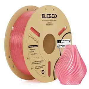 PLA 3D Printer Filament 1.75mm Translucent Pink 1KG PLA 3D Printer Filament 1.75mm Translucent Pink 1KG