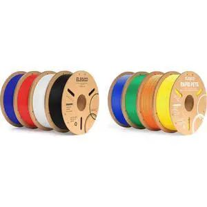 1.75mm PLA Plus Filament 4KG & Rapid PETG Filament 4KG 1.75mm PLA Plus Filament 4KG & Rapid PETG Filament 4KG
