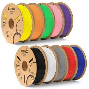 PLA Plus 3D Printer Filament Bundle Multicolors 10KG PLA Plus 3D Printer Filament Bundle Multicolors 10KG
