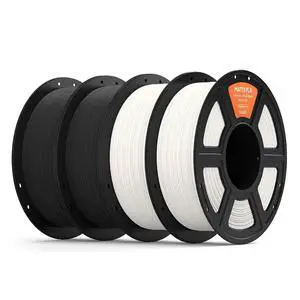 Matte PLA 3D Printer Filament 1.75mm Black/White 4KG Matte PLA 3D Printer Filament 1.75mm Black/White 4KG